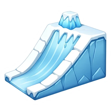 snow slope kicker sticker
