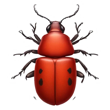 red Beetle sticker