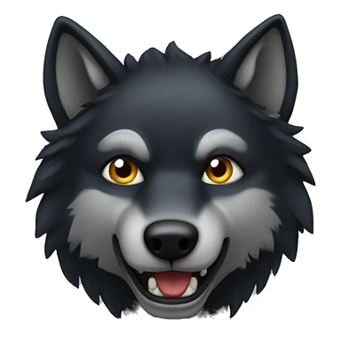 Dark wolf  sticker