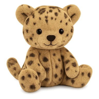 cute baby jaguar jellycat plushie sticker