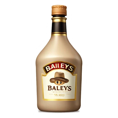 baileys bottle sticker
