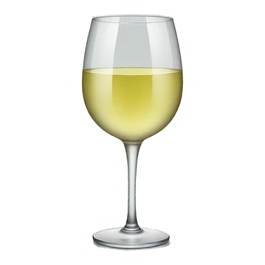 white wine glass  sticker
