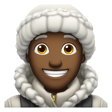 Happy and winter  sticker