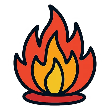 fire sticker