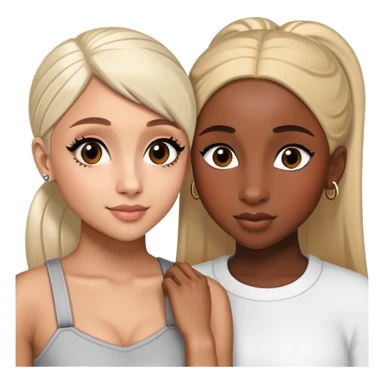 ariana grande and cynthia erivo  sticker