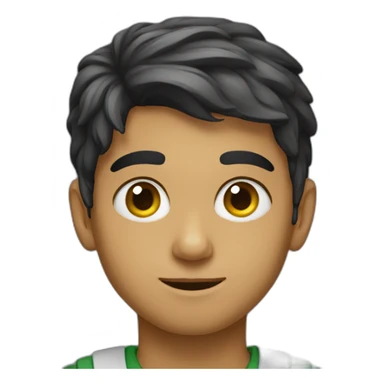 A Persian boy sticker