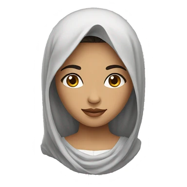 Tunisian girl sticker