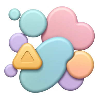 backend service with pastel color sticker