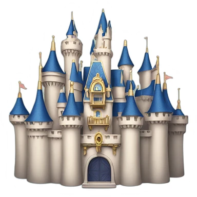 Disney world castld sticker