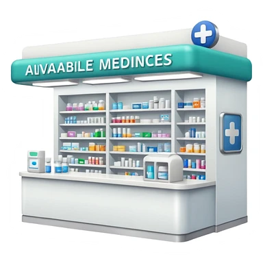 Аптека з позначкою «Тут є Доступні ліки» sticker