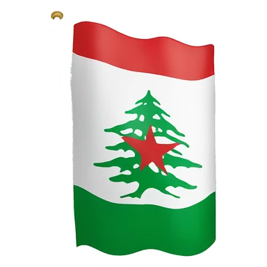 Lebanese forces flag sticker