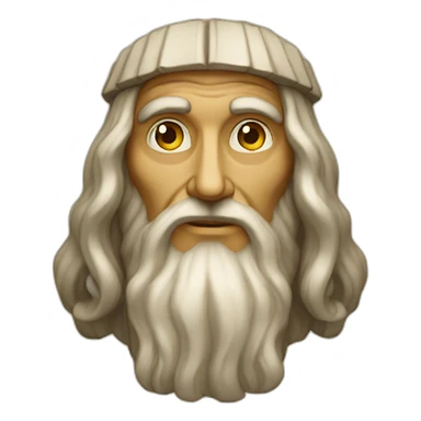 Leonardo Davinci sticker