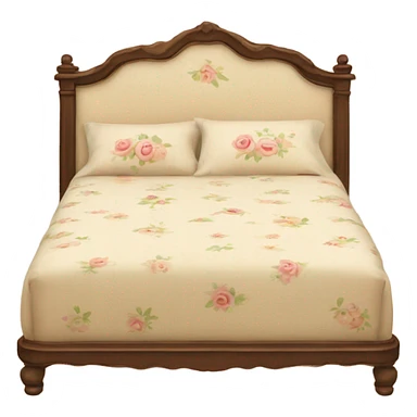 vintage aesthetic bed sticker