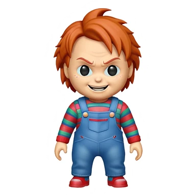 Un emojin de chuky sticker