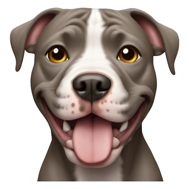 Pitbull Face  sticker