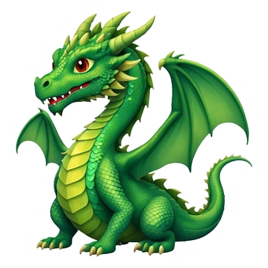 realistic dragon  sticker