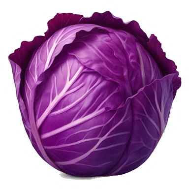Red cabbage sticker
