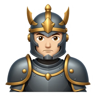 Mega Knight from clash royale sticker