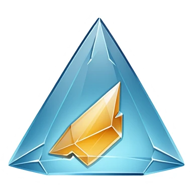 glass shard sticker