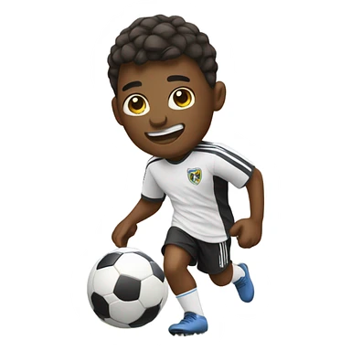 Me playing soccer sticker