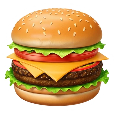 burger sticker