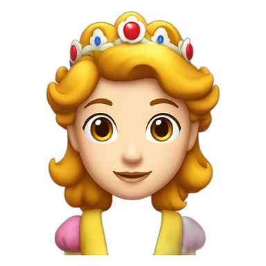 Princesse Daisy dans mario sticker