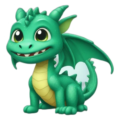 baby dragon sticker