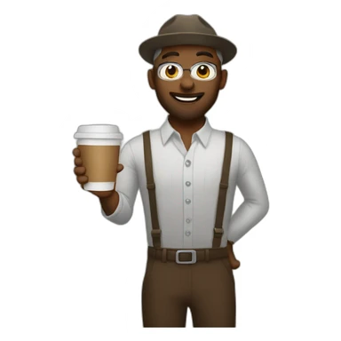 coffee marketeer sticker