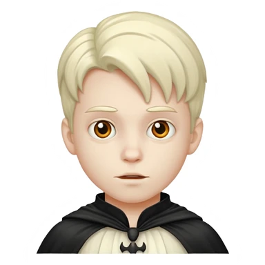 boy with hallowen costumes sticker