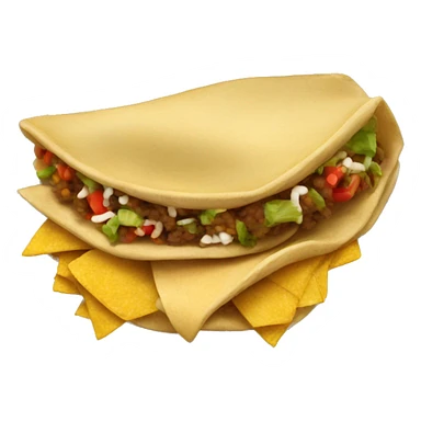 Mexican food sticker