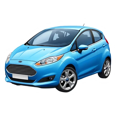 Car Ford fiesta sticker