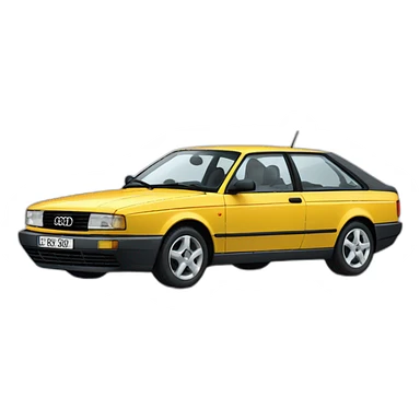 Audi 90 b3 sticker