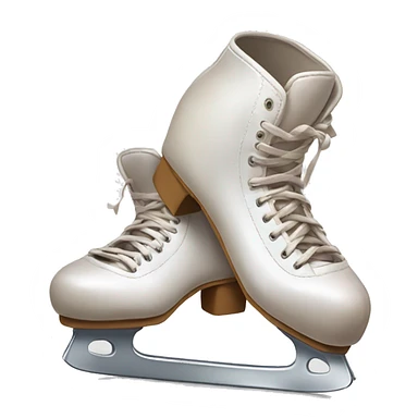 pointe shoes and hockey skates sticker