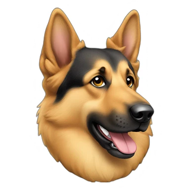 berger allemand simpson sticker