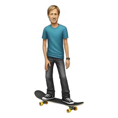 Tony hawk sticker