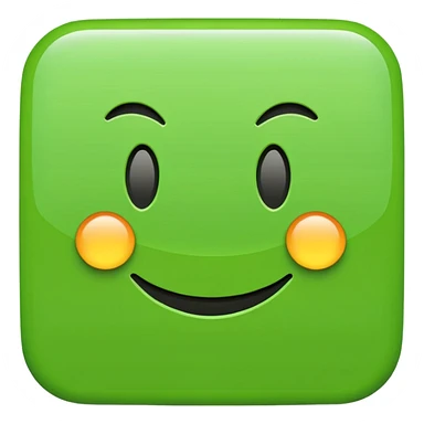 code symbol '</>' inside a rounded green square, emoji style, simple, no text sticker