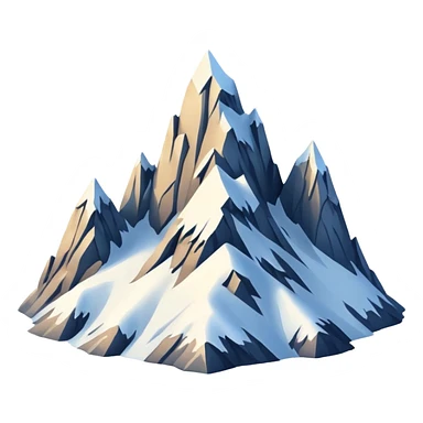 mountains alps sticker