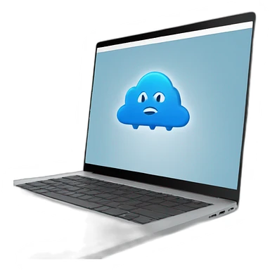 laptop whith the word connect in blue sticker