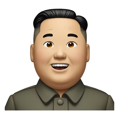Kim Jong Un satisfied sticker