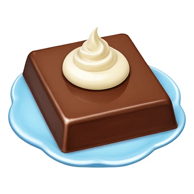 Tableta de chocolate blanco mordida sticker