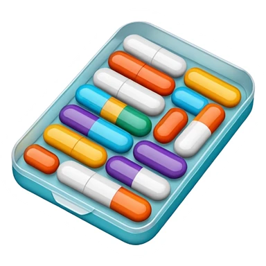 blister pack of pills sticker