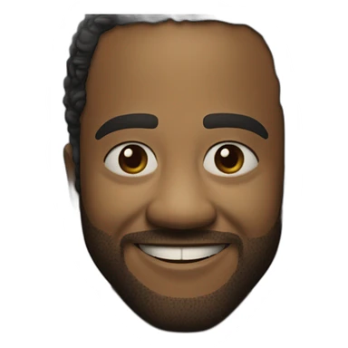 Chiwitel ejiofor grinning frown sticker