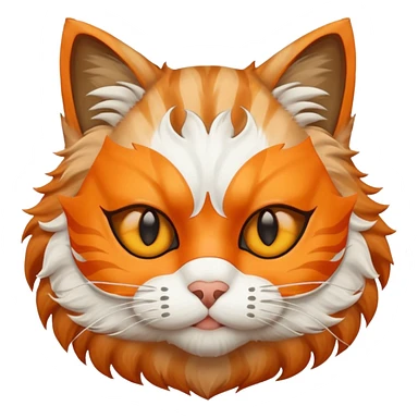 cat with mask  sticker
