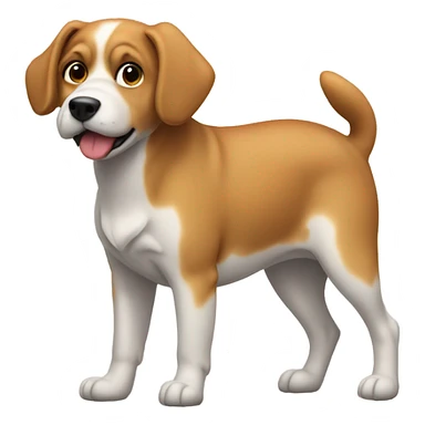 dog with big butt sticker