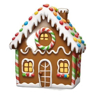 gingerbread house sticker