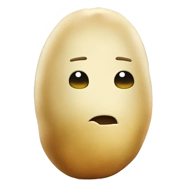 potatoe without face sticker