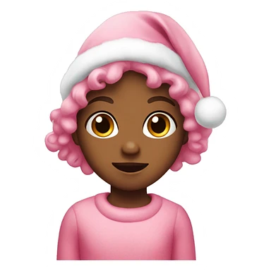 Christmas cute and pink  sticker