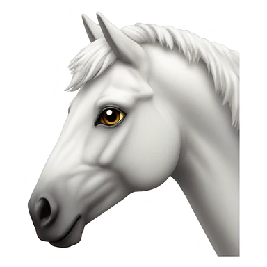Pegaso blanco sticker