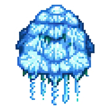 Cloud with rain sticker