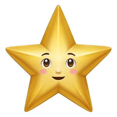 ★☆ - this shows full star and empty star but I want half and half star sticker